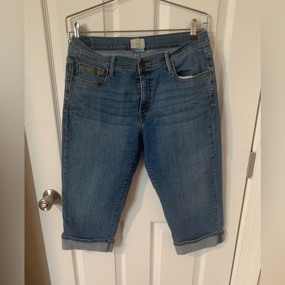 Levi’s 515 Capri Blue Jeans Size 10 - Picture 1 of 5